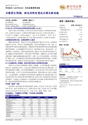 业绩符合预期,锂电材料有望成为增长新动能