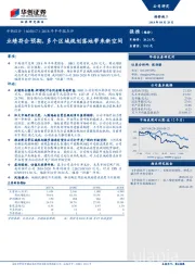 2018年半年报点评：业绩符合预期， 多个区域规划落地带来新空间