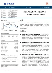 事件点评：公司化工板块高景气，业绩大幅增长