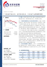 中报点评：合资表现优异，日系强产品周期将持续