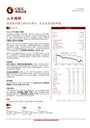 原材料价格上涨冲击盈利，关注成本控制举措