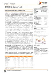 中报业绩符合预期 钴业布局逐步实现