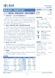 高品位、低成本金矿，盈利大幅提升