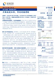 并购速度加快,布局战略清晰