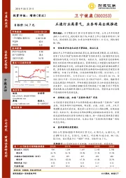 正逢行业高景气，业务布局全线推进