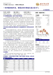 公司深度研究:一体两翼战略布局,智慧安防和智能交通业务齐飞