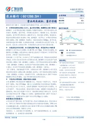 资本约束放松，量升价稳