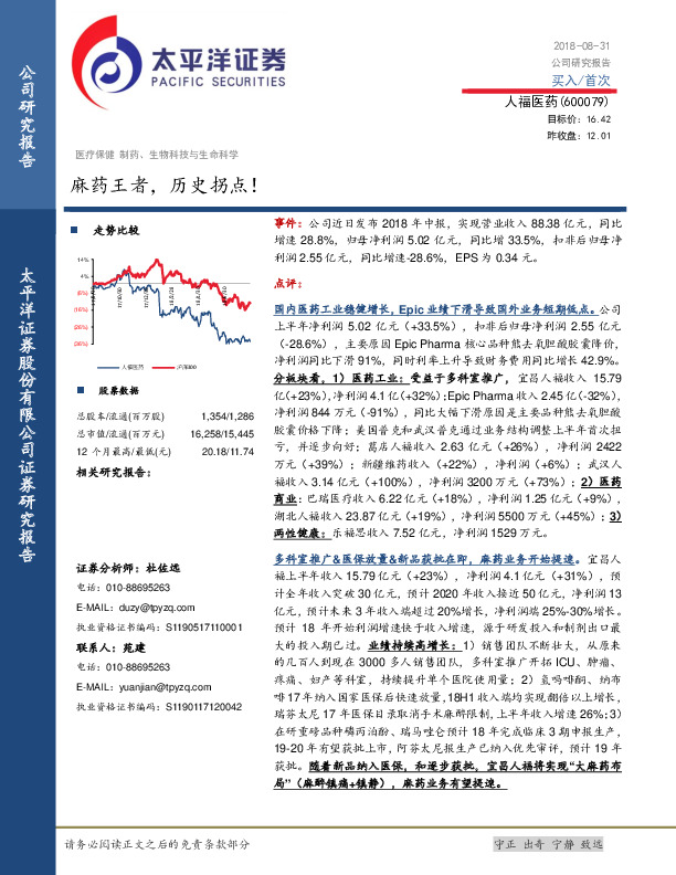 麻药王者，历史拐点！