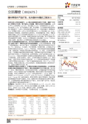 公司深度研究：横向零组件产品扩张，纵向器件向整机工程发力