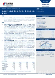 2018年中报点评：短期海外电钴有望企稳并反弹、未来业绩主要看成长