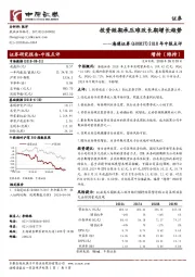 2018年中报点评：投资短期承压难改长期增长趋势