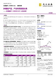 公告点评:肿瘤线产品、产业布局崭露头角