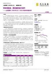 2018年度半年报点评：营收高增速，期待盈利能力回升