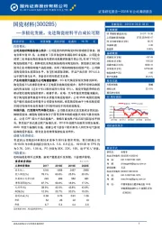 多极化发展，先进陶瓷材料平台成长可期