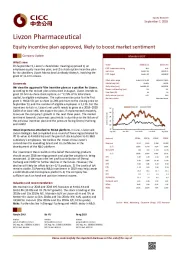 Equity incentive plan approved, likely to boost market sentiment