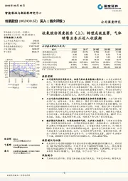 杭氧股份深度报告（上）：转型成效显著，气体销售业务正迈入收获期