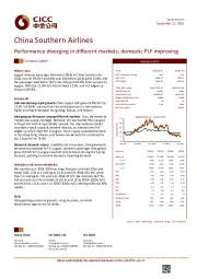 Performance diverging in different markets; domestic PLF improving