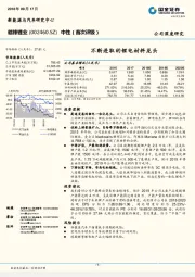 不断进取的锂电材料龙头