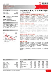拟实施股权激励,勾勒高增长前景
