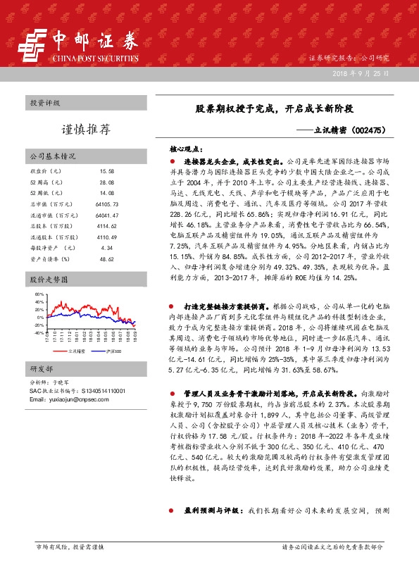 股票期权授予完成，开启成长新阶段