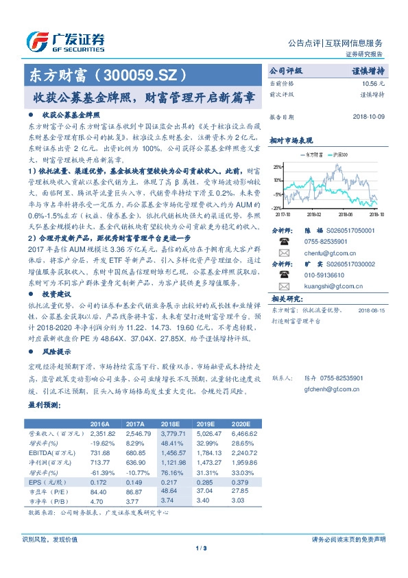 收获公募基金牌照，财富管理开启新篇章