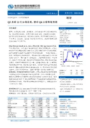 Q3业绩11亿如期实现，预计Q4业绩难超预期