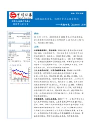 点评：业绩维持高增长，环境修复龙头强者恒强