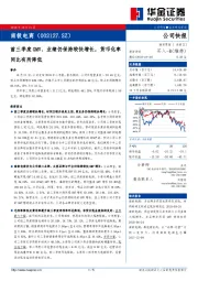 前三季度GMV、业绩仍保持较快增长，货币化率同比有所降低