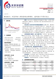 建设银行:利息净收入增长推动业绩增长,盈利能力下滑引关注