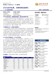 多方位协同发展,业绩保持高速增长