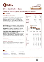 3Q18 profit and capital strong; NPL formation rate edges up