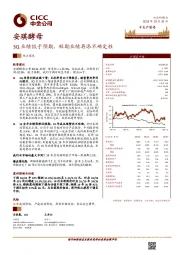 3Q业绩低于预期，短期业绩再添不确定性