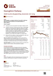 3Q18 results disappointing; downside risk rising
