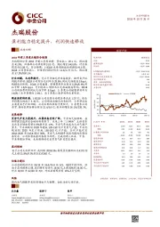 盈利能力稳定提升，利润快速释放