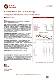 Pricing power weak; main business earnings volatile