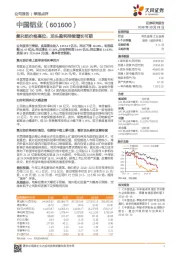 氧化铝价格高位,龙头盈利持续增长可期
