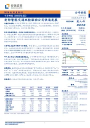 安防智能交通双轮驱动公司快速发展