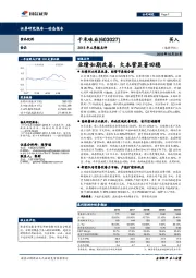2018年三季报点评:业绩如期改善,大本营显著回稳