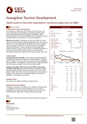 3Q18 results in line with expectation; continued expansion via M&A