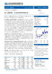 收入超预期，关注原材料价格波动