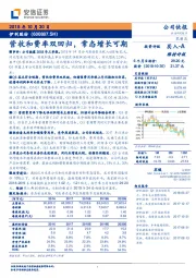 营收和费率双回归，常态增长可期