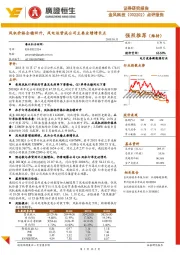 风机价格企稳回升，风电运营成公司主要业绩增长点