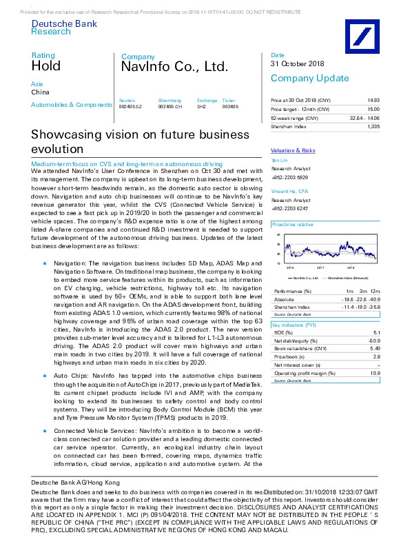 Showcasing vision on future business evolution