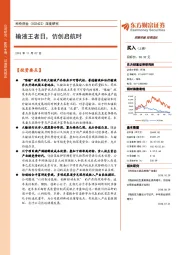深度研究:输液王者日,仿创启航时