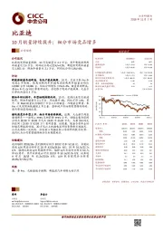 10月销量持续提升；细分市场竞品增多
