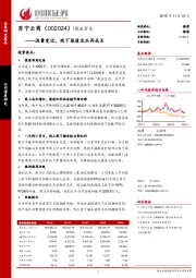 流量变迁,线下渠道龙头再成长