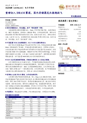 重磅切入DRAM赛道，国内存储器龙头振翅欲飞