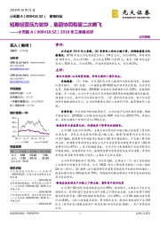 2018年三季报点评：短期经营压力犹存，集团协同有望二次腾飞