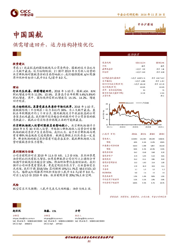 供需增速回升，运力结构持续优化