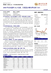 2018年充电量约11.3亿度，月度复合增长率达到7.4%